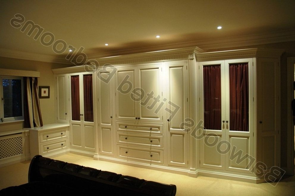 Image Gallery Of Solid Wood Fitted Wardrobes View 11 Of 15 Photos