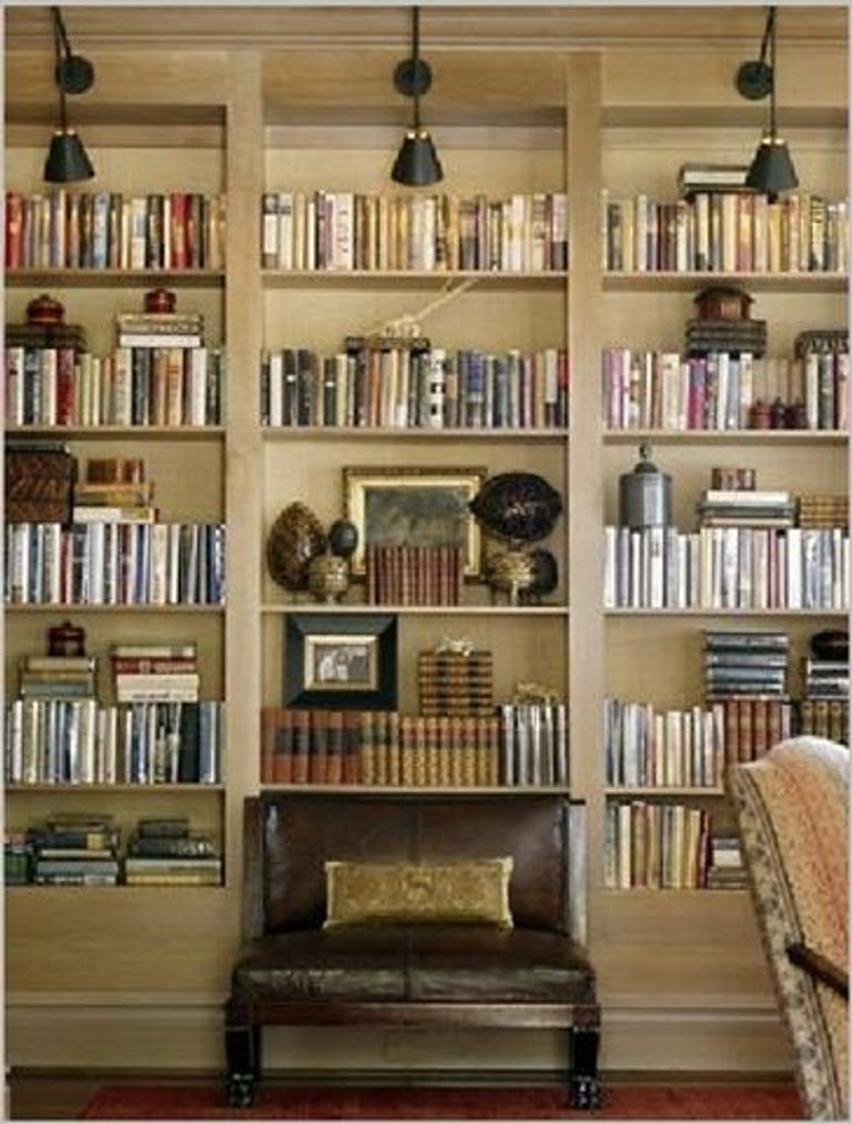 Photo Gallery of Library Bookcases Lighting (Showing 1 of 15 Photos)