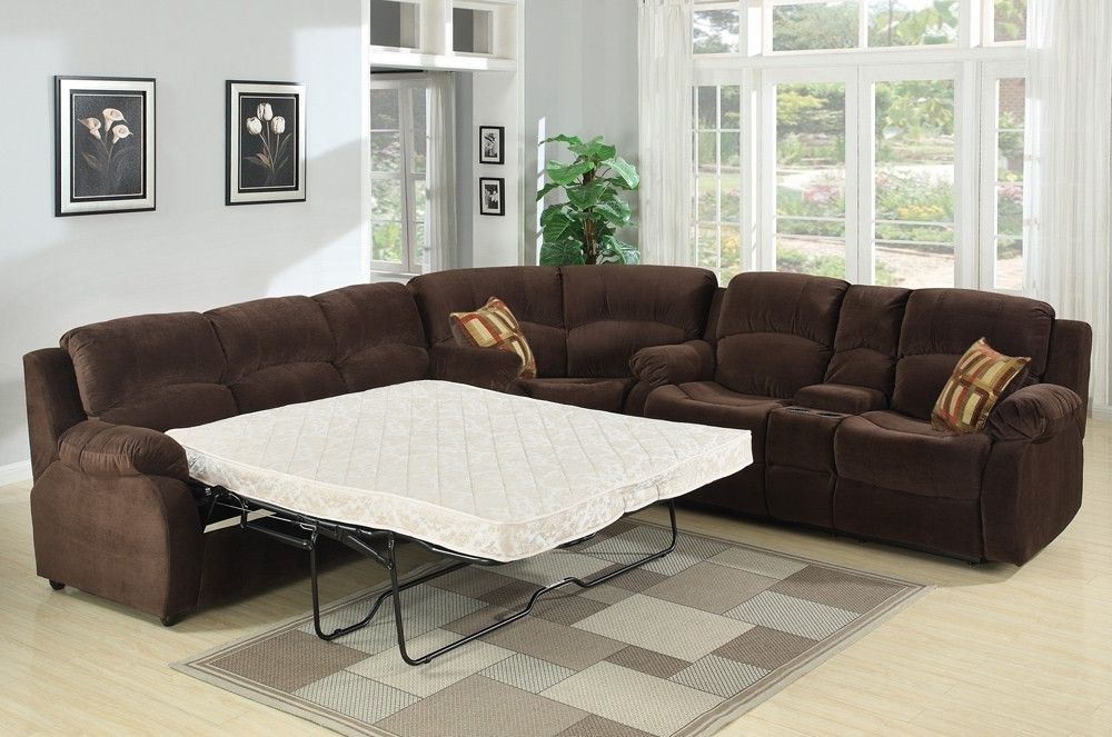 sectional sofa with sleeper bed
