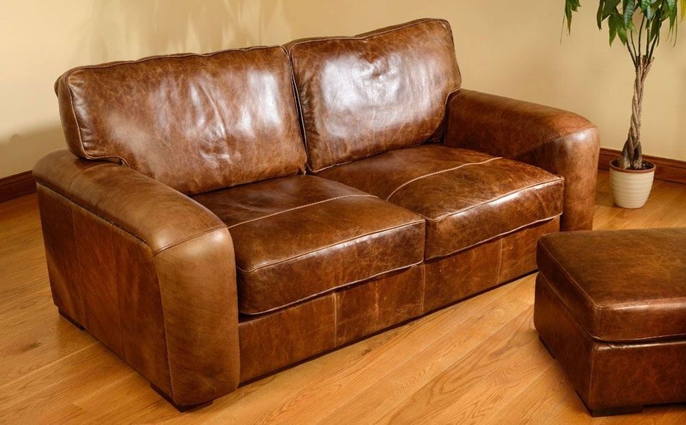 best semi aniline leather sofa