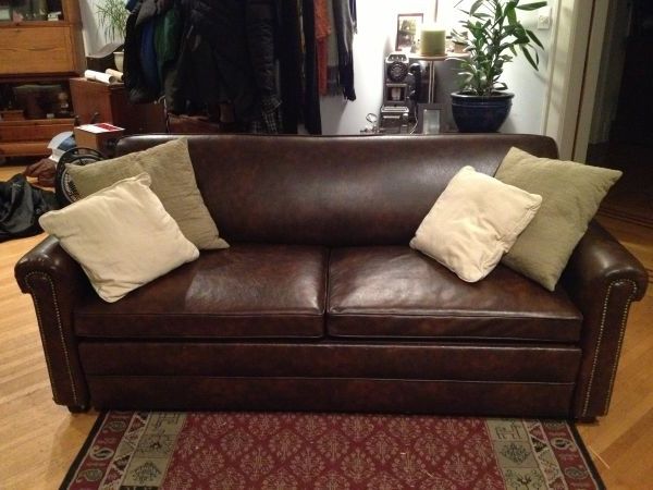 craigslist leather sofa recliner sale