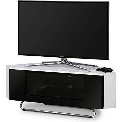 20 Inspirations Corner Tv Unit White Gloss