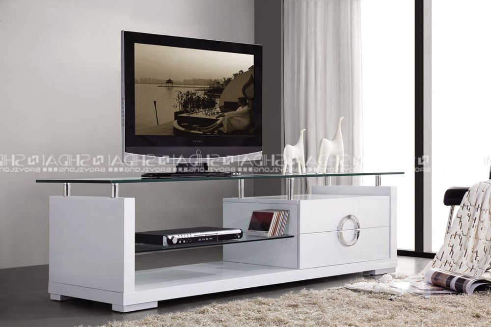 20 Best Ideas Modern Glass Tv Stands