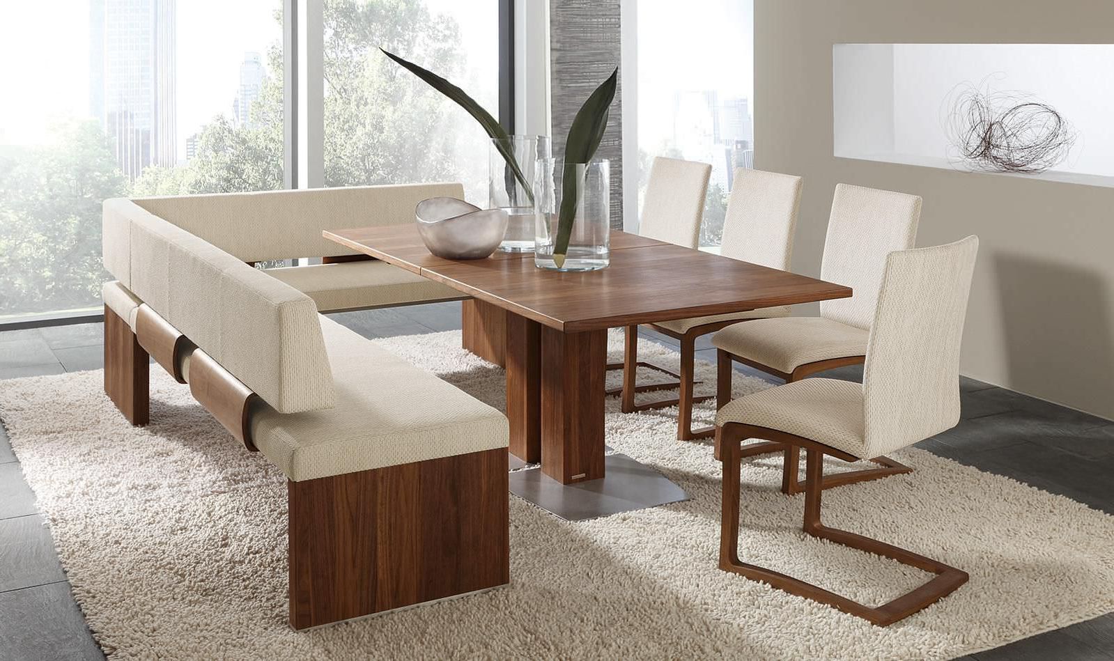 modern rectangle dining room table