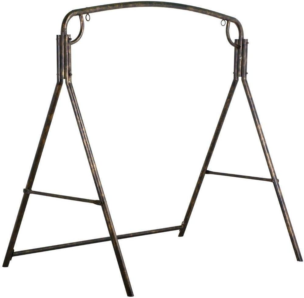 Best 30+ of 1-person Antique Black Iron Outdoor Swings