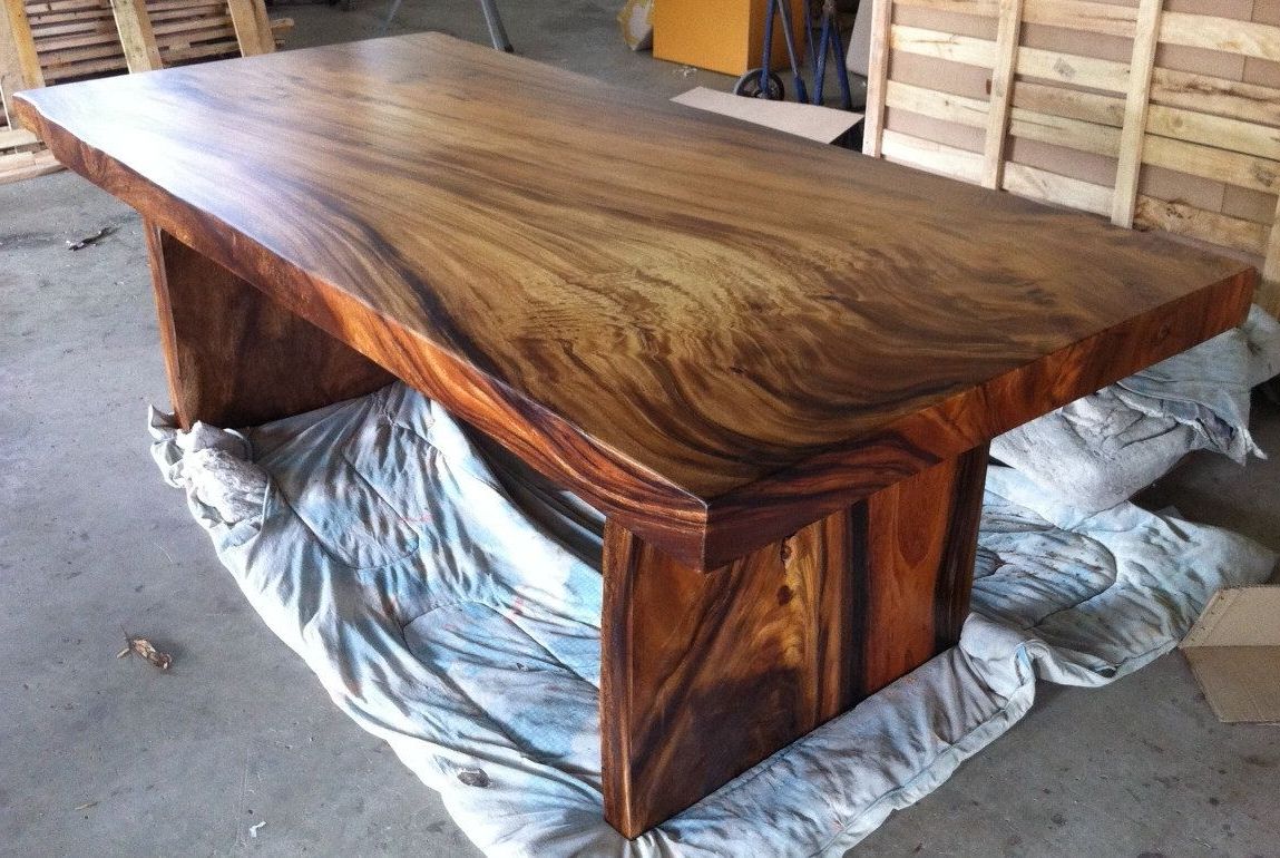 acacia dining room table