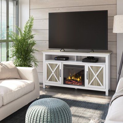 2017 Laurel Foundry Modern Farmhouse Abordale Tv Stand For Tvs Throughout Lorraine Tv Stands For Tvs Up To 60" With Fireplace Included (View 10 of 10)