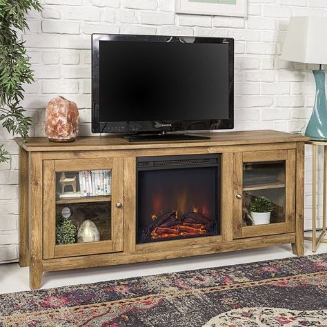 Most Recently Released Inglenook Tv Stand For Tvs Up To 60" With Fireplace With Regard To Lorraine Tv Stands For Tvs Up To 60" With Fireplace Included (View 5 of 10)