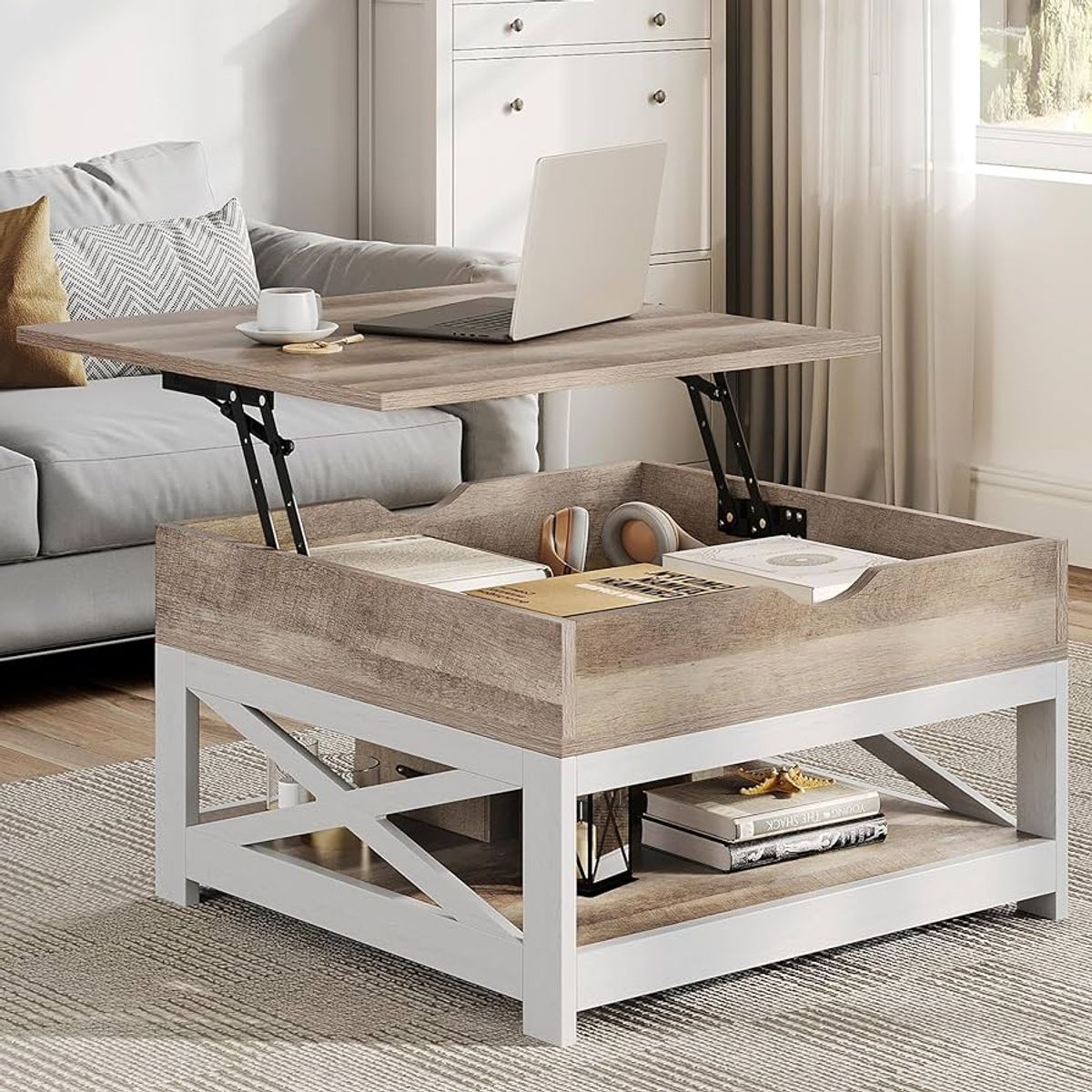 10 Inspirations Farmhouse Lift Top Tables